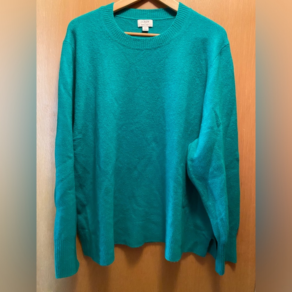 J.Crew Factory crew neck sweater with extra soft yarn women’s plus size 2X
